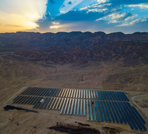 انرژی خورشیدی بیابان اسرائیل